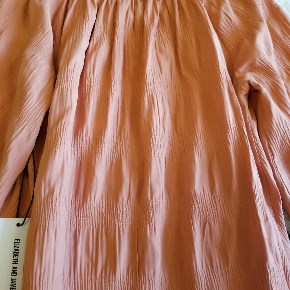 Elizabeth and James Off Shoulder Boho Top XS - Picture 3 of 4